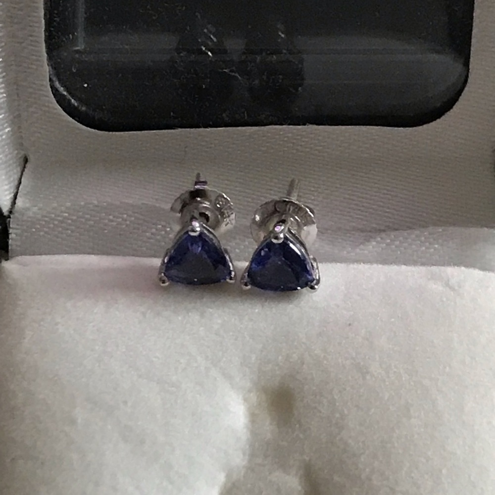Tanzanite earrings